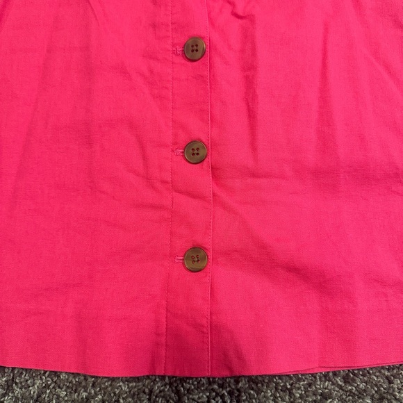Jcrew Linen Button Skirt - Picture 4 of 6